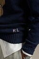 Odzież Polo Ralph Lauren sweter lniany Lscn Long Sleeve 710970284 granatowy