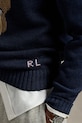 Ρούχα Λινό πουλόβερ Polo Ralph Lauren Lscn Long Sleeve 710970284 σκούρο μπλε