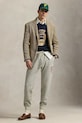 Λινό πουλόβερ Polo Ralph Lauren Lscn Long Sleeve σκούρο μπλε 710970284