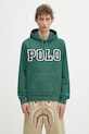 Mikina Polo Ralph Lauren Pohoodm2 Long Sleeve s kapucí zelená 710972664