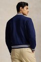 Βαμβακερή μπλούζα Polo Ralph Lauren 710972666 σκούρο μπλε AW25