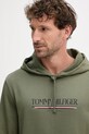 Odzież Tommy Hilfiger bluza bawełniana MW0MW40534 zielony