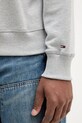 Βαμβακερή μπλούζα Tommy Jeans DM0DM21614 γκρί