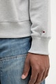 Бавовняна кофта Tommy Jeans DM0DM21614 сірий