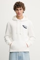 Ρούχα Βαμβακερή μπλούζα Tommy Jeans DM0DM21625 λευκό