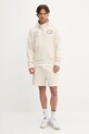 Tommy Jeans hanorac de bumbac DM0DM21797 bej AW25