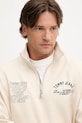 Tommy Jeans felpa in cotone beige DM0DM21797
