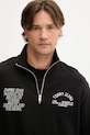 Tommy Jeans felpa in cotone nero DM0DM21797