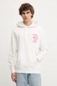 Odzież Tommy Jeans bluza bawełniana DM0DM21798 biały