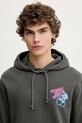 Tommy Jeans bluza bawełniana szary DM0DM21798