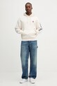 Tommy Jeans bluza bawełniana DM0DM21834 beżowy AW25