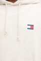 Tommy Jeans bluza bawełniana DM0DM21834 beżowy
