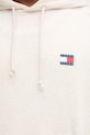 Tommy Jeans hanorac de bumbac DM0DM21834 bej