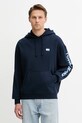Tommy Jeans pamut melegítőfelső pamut sötétkék DM0DM21834