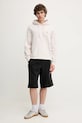 Памучен суичър Tommy Jeans DM0DM21922 бежов AW25