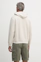 Oblečenie Calvin Klein Jeans mikina s kapucňou pánska bavlnená LV04RC274G béžová