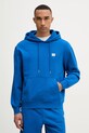 Calvin Klein Jeans dukserica sa kapuljačom za muškarce od pamuka plava LV04RC274G
