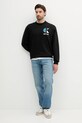 Calvin Klein Jeans bluza LV04RC285G czarny AW25