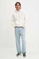 Tommy Jeans hanorac de bumbac DM0DM21373 bej AW25