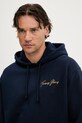 Tommy Jeans hanorac de bumbac DM0DM21373 bleumarin