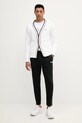 BOSS Green felső 50543472 fehér AW25