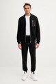 Bavlněná mikina Karl Lagerfeld 553917.705036 černá AW25
