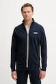 BOSS bluza rozpinana męska bawełniana Authentic Jacket Z granatowy 50545564