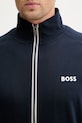 BOSS bluza rozpinana męska bawełniana Authentic Jacket Z 50545564 granatowy