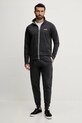 Mikina s kapucňou BOSS 50545564 sivá AW25