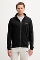 BOSS mikina na zips pánska bavlnená Authentic Jacket Z čierna 50545564