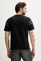 BOSS pamut póló 50545852 fekete AW25