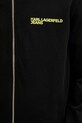 Karl Lagerfeld Jeans hanorac de bumbac A3M20030 negru