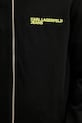Karl Lagerfeld Jeans hanorac de bumbac A3M20030 negru