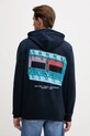 Odzież Tommy Jeans bluza bawełniana DM0DM22077 granatowy