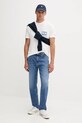 Tommy Jeans bluza bawełniana granatowy DM0DM22077