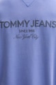 Tommy Jeans bluza bawełniana DM0DM22079 fioletowy