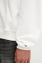 Tommy Jeans hanorac de bumbac DM0DM22082 alb