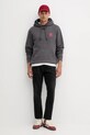 Mikina Tommy Jeans DM0DM22085 sivá AW25