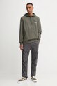 Tommy Jeans bluza bawełniana DM0DM22086 zielony AW25