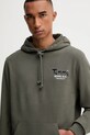 Tommy Jeans bluza bawełniana zielony DM0DM22086