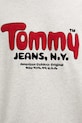 Tommy Jeans pamut melegítőfelső DM0DM22087 szürke