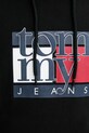 Pamučna dukserica Tommy Jeans DM0DM22092 crna