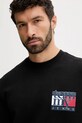 Îmbrăcăminte Tommy Jeans hanorac de bumbac DM0DM22093 negru