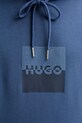 HUGO hanorac de bumbac 50542787 albastru