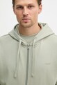 HUGO mikina s kapucňou pánska Dapozip zelená 50548651