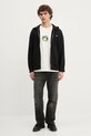 Βαμβακερή μπλούζα HUGO 50548651 μαύρο AW25