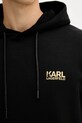 Бавовняна кофта Karl Lagerfeld чорний 554917.705092