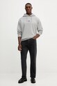 Βαμβακερή μπλούζα United Colors of Benetton 3Y9YU201Y γκρί AW25