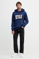 Versace Jeans Couture bluza bawełniana 79GAIP05.CF07P granatowy AW25