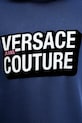 Versace Jeans Couture bluza bawełniana 79GAIP05.CF07P granatowy